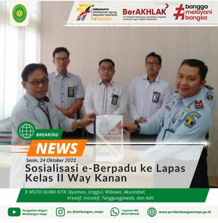 Kunjungan ke Lapas WK