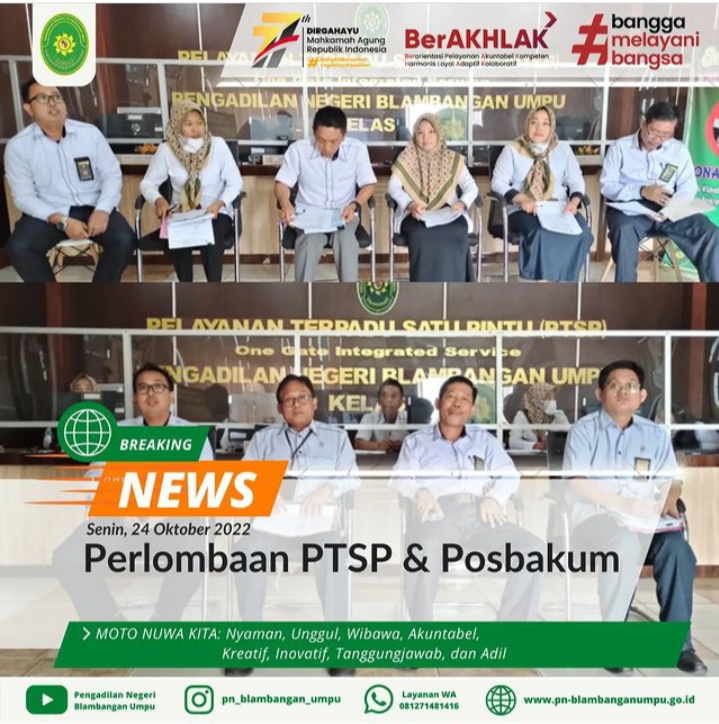 Lomba PTSP Posbakum