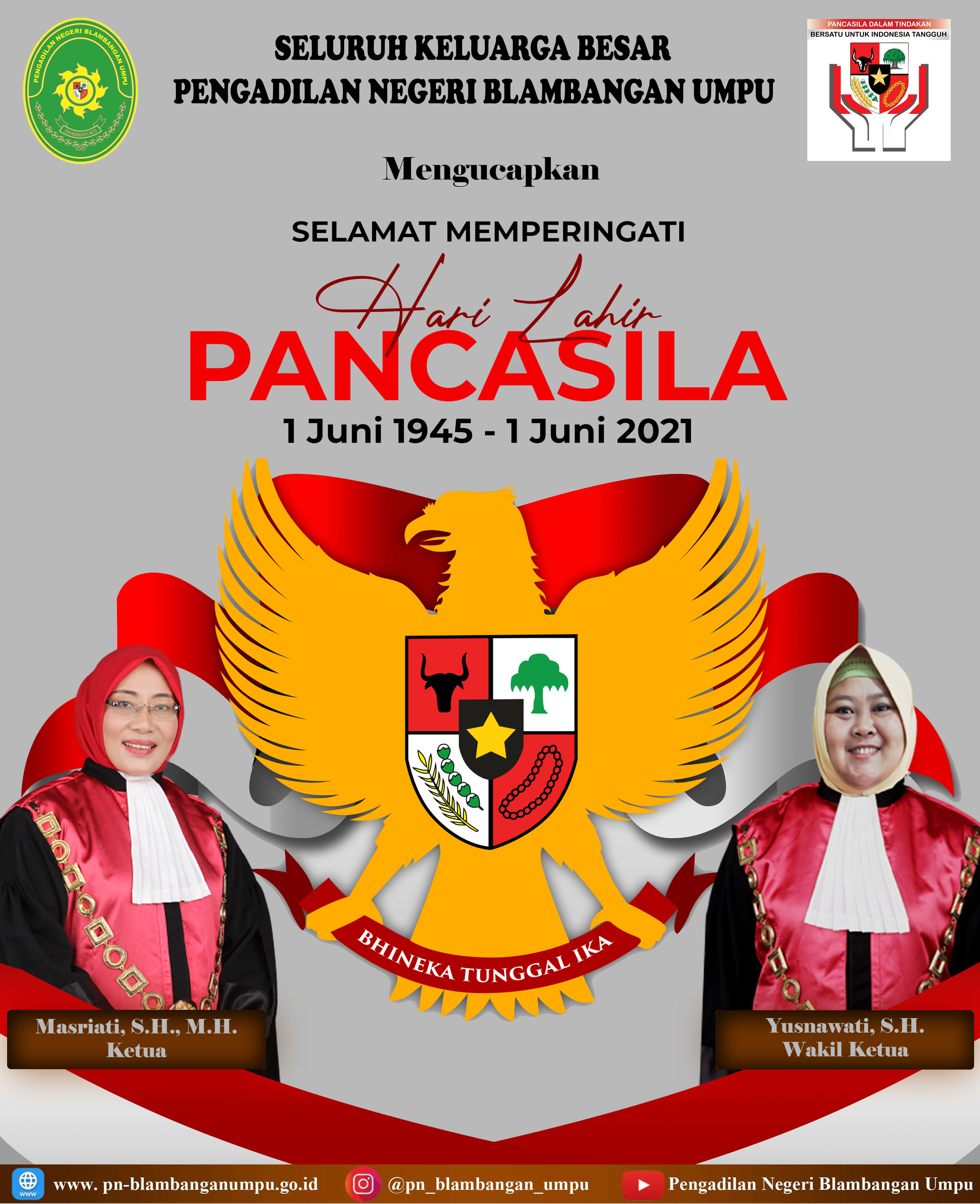UCAPAN HARI LAHIR PANCASILA4